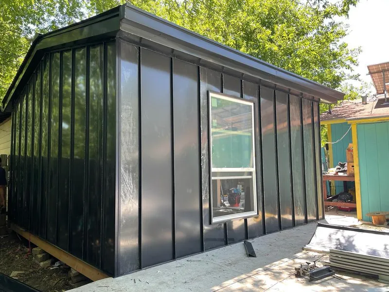 Black standing seam metal wall panels for Roof Inspection in Kahaluu-Keauhou